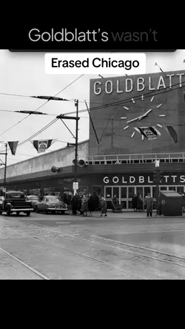 Erased Chicago Chicago History Goldblatts  Forgotten Chicago Stores Chicago Baseball  #ErasedChicago #ChicagoHistory #Goldblatts #ChicagoStores