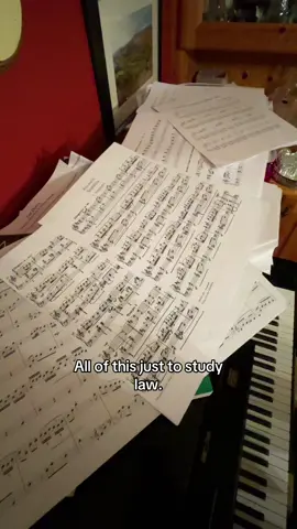 I can’t wait to study law, but I’ll always wonder if there could have been something else… #lc2026 #6thyear #music #piano #violin 