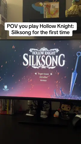 POV you play Hollow Knight Silksong for the first time #hollowknight #hollowknightsilksong #silksong #silksonghornet #indiegames 