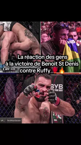 D'après vous BSD est vraiment de retour ? Les réactions à la victoire de Benoit contre Ruffy 🔥 #bsd #benoitsaintdenis #UFC #reaction #ufcparis 