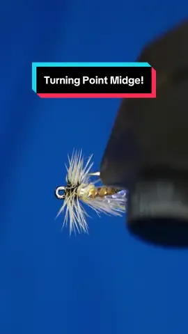 Turning Point Midge! Hook: Ahrex FW511 size 18 Thread: TheFlySmith 20D gsp  Tail and wing: Palmer Chenille  Body: Fulling mill tactical dry dub and ice dub  Hackle: Whiting farms midge  Resin: uv craft  Tools: TheFlySmith  #TheFlySmith #flytying #fly #flytyingjunkie #flytyingtutorial