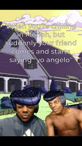 YO ANGELO /morioh is a fictional Japanese coastal town that serves as the main setting for several parts of JoJo's Bizarre Adventure, most notably the Diamond is Unbreakable and JoJolion story arcs. It's a seemingly peaceful town that is actually a hotbed for Stand users and strange, supernatural occurrences, often tied to locations like the infamous Morioh Grand Hotel or the mysterious Wall Eyes. The town is based on creator Hirohiko Araki's hometown of Sendai, Japan, and its distinctive layout.  #jojosbizarreadventure #josukehigashikata #jojo 