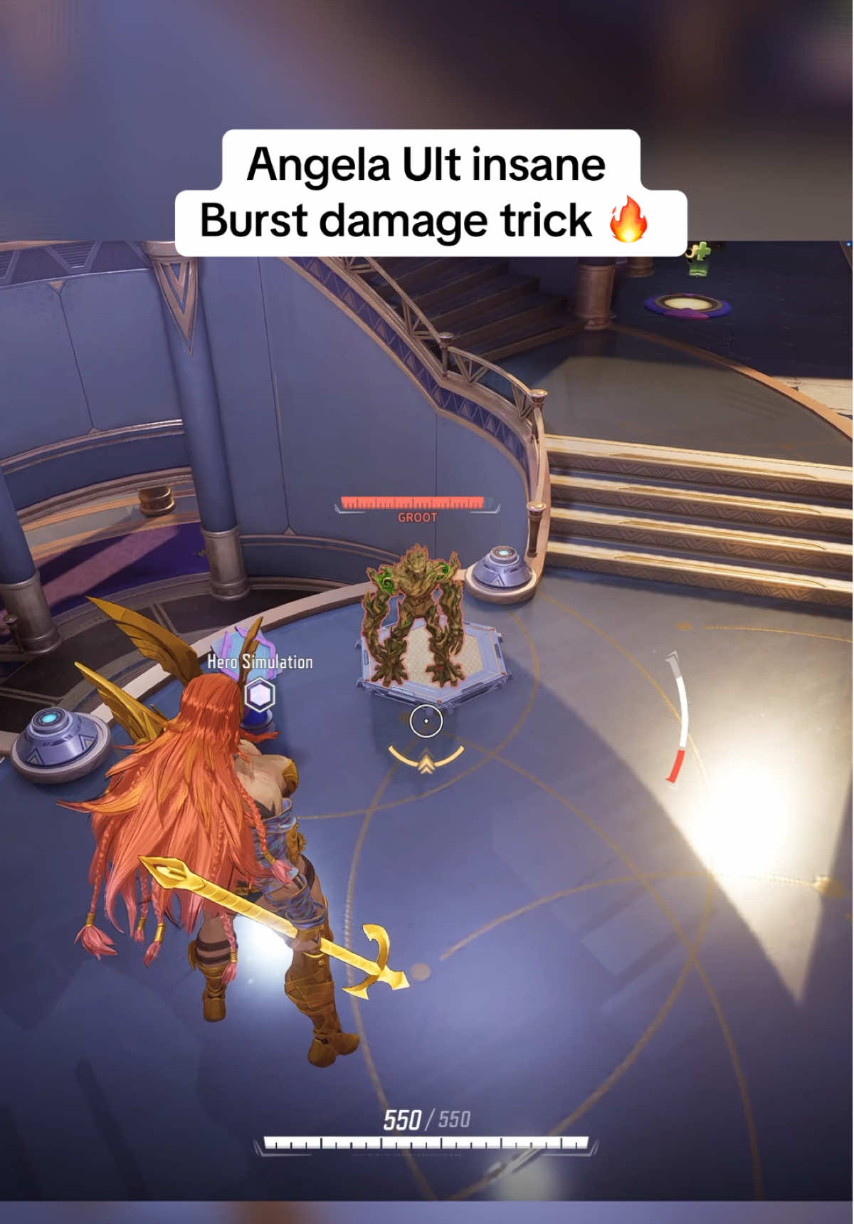 This Angela ultimate trick is so Peak! 🔥#TheAbyssAwakens #MarvelRivals #marvelgames #GamingOnTikTok #fyp 