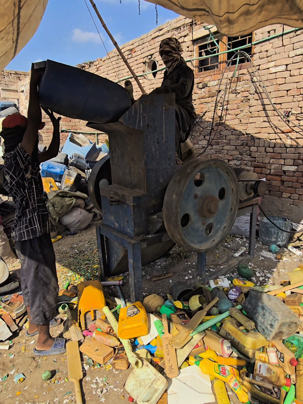 Waste Plastic Recycling into Ewer Pots | Amazing Transformation #fyp #recycling #foryou 