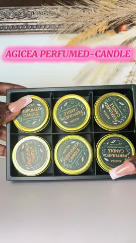 AGICEA 6-Pack Scented Aromatherapy Candle Gift Set   Featuring six unique fragrances, this set makes an ideal gift for birthdays, Mother’s Day, or Thanksgiving. Light a candle and let the soothing aromas elevate your home ambiance. Fragrance Notes: 	•	Creamy Vanilla: Sweet, comforting, and cozy. 	•	Lemon: Bright, zesty, and energizing. 	•	Good Morning: Fresh, uplifting, and vibrant. 	•	Fig: Earthy, slightly sweet, and sophisticated. 	•	Mango & Lychee: Fruity, juicy, and playful. 	•	Sea Salt & Sage: Fresh, crisp, and calming. #AGICEACandles #AromatherapyCandles #HomeAmbiance #CandleGiftSet #SoyWaxCandles     