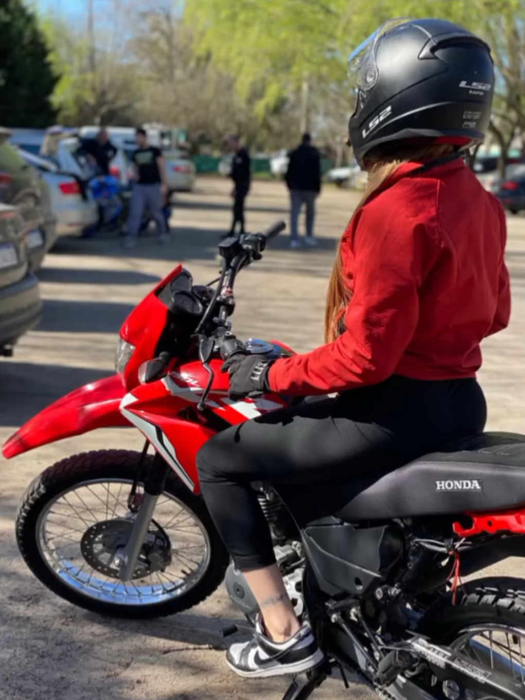 No hay compe 😝 #xr #honda #motos #paratii 