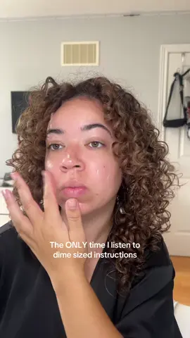 suddenly I know what a dime looks like 👀 #makeup #makeuplook #onesizebeauty #relatable @ONE SIZE BEAUTY 