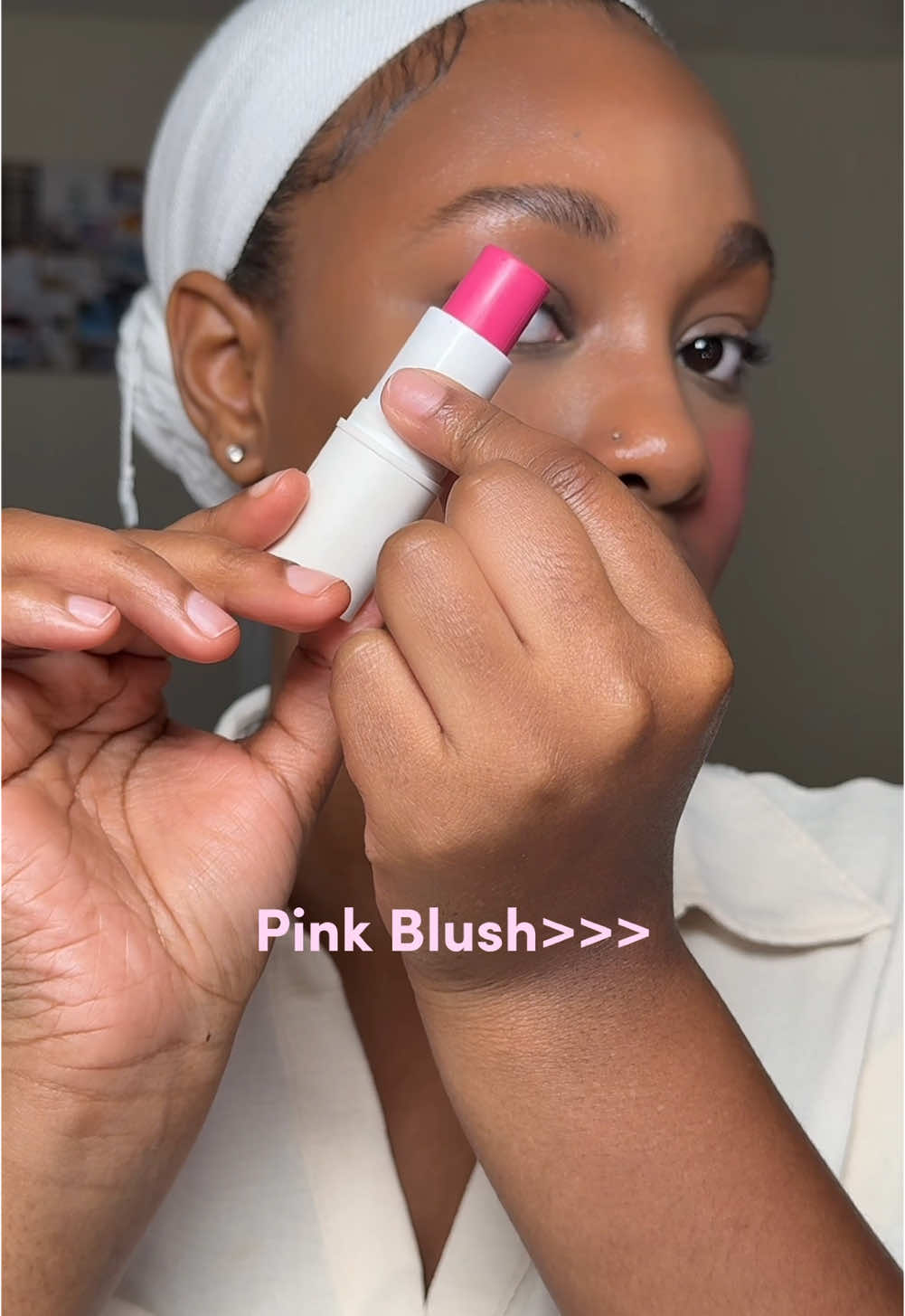 Pink Blush is SOO PRETTY😍✨ The Soft Start Collection is launching on Friday September 12th at 3pm EST! ✨ What you get👇🏽 Creamy product✨ Blendable✨ Long-lasting❤️ High Pigmentation ❤️ Only 30 in stock ‼️ click the link to sign up for our email list so you don’t miss out  #blushstick #pinkblush #creamyblush 