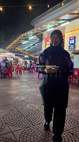 Only my son would be at a hawker market and pick waffles. Not to worry, he ate my satay sticks before they arrived 😅