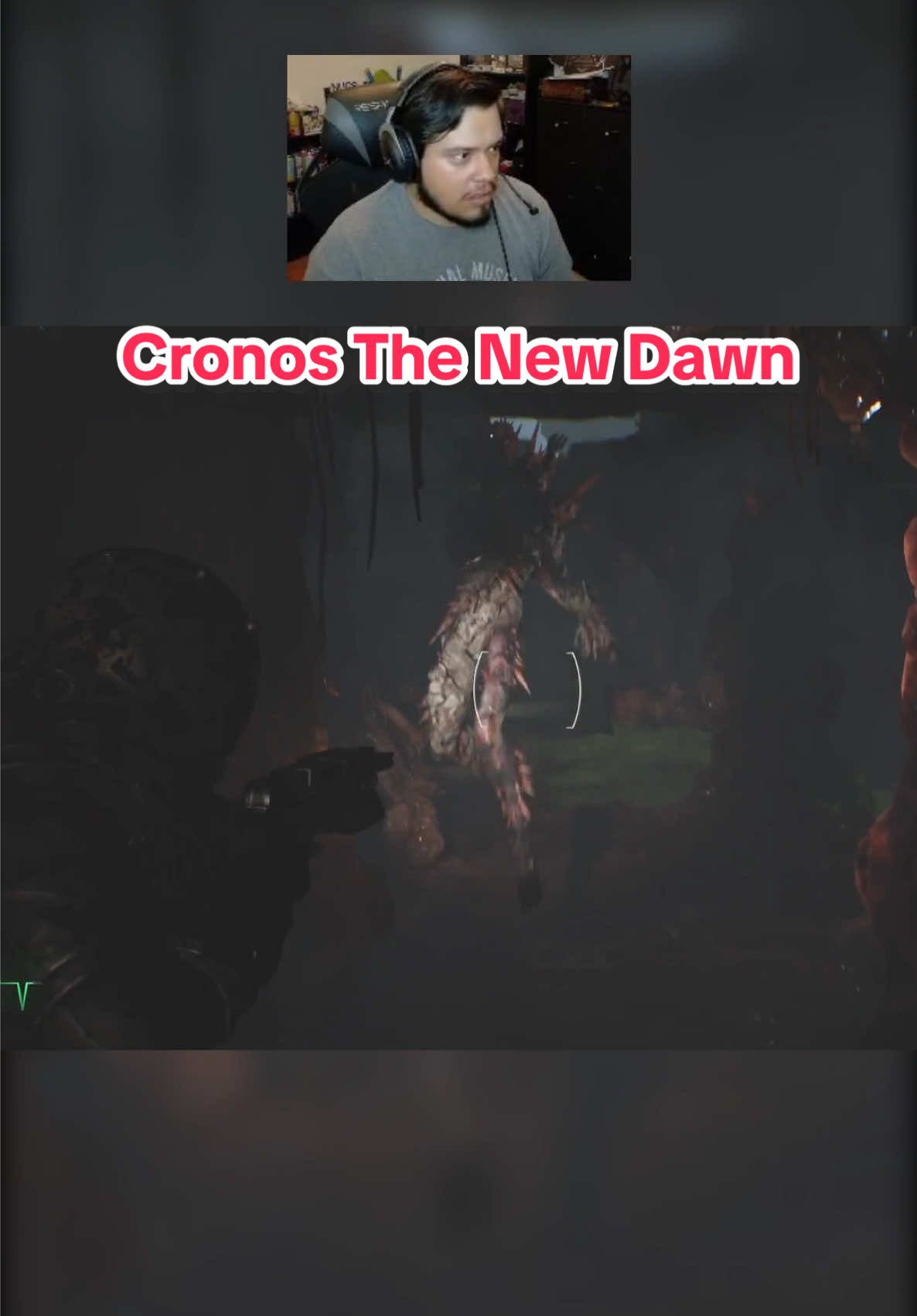 It’s moments like this that keep me so tense with #cronosthenewdawn lol This game has been so much fun recently! I love it! Can’t wait to finish it!! #fyp #bigonuggets23 #deadspace #horrorgaming 