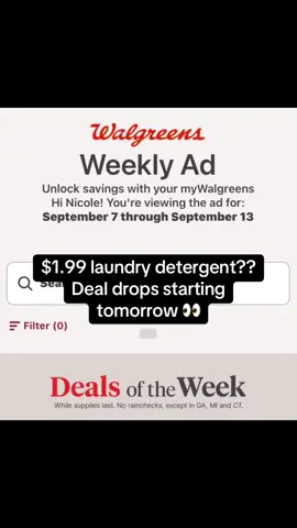 New week = New savings!! 💸  I’ll be dropping ALL the deals + teaching you how to roll your rewards for maximum savings! Who’s ready for these deals to drop?? #walgreensdealsthisweek #walgreenscouponing #walgreensdeals 