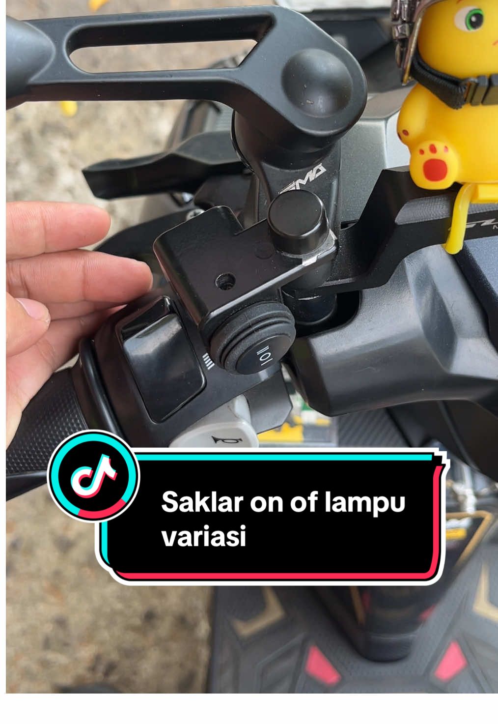 Sakalar on of lampu variasi universal di semua motor