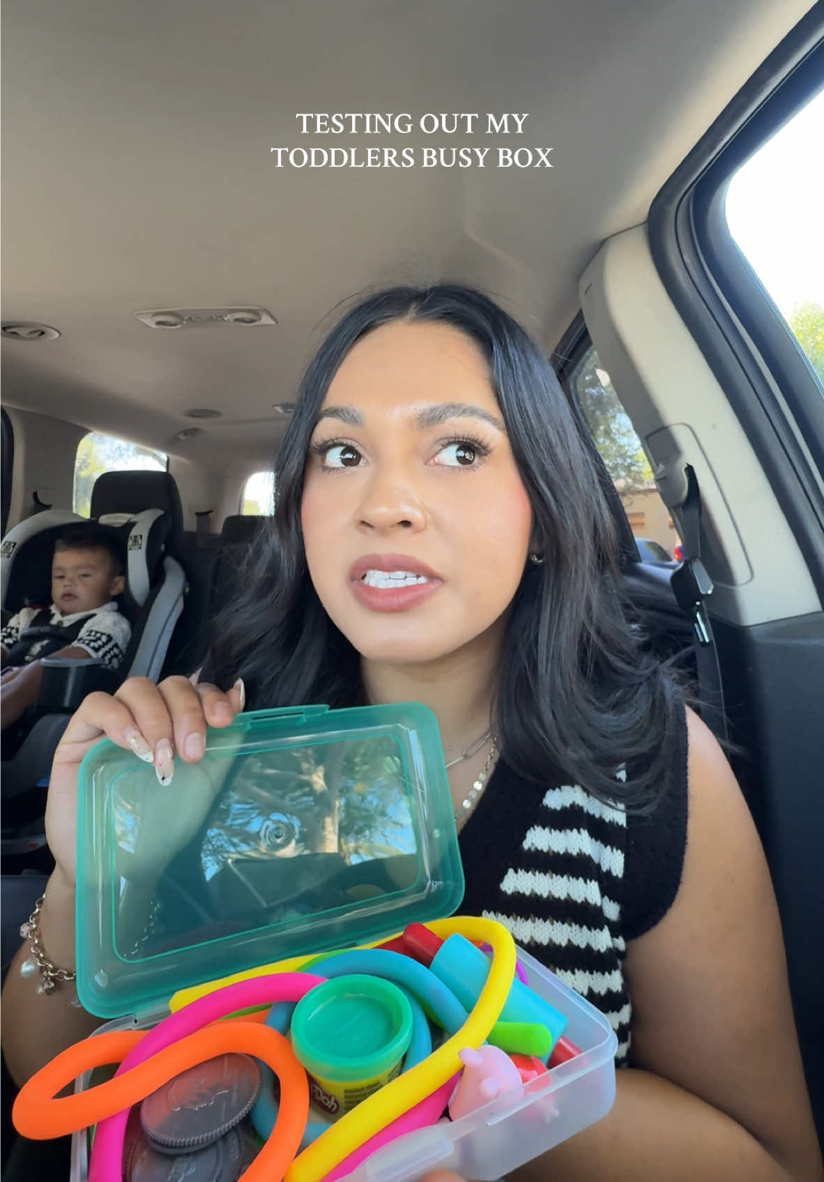 Will say this 100% worked!!👏🏽 #busybag #dollartree #busybox #toddleractivities #MomsofTikTok 