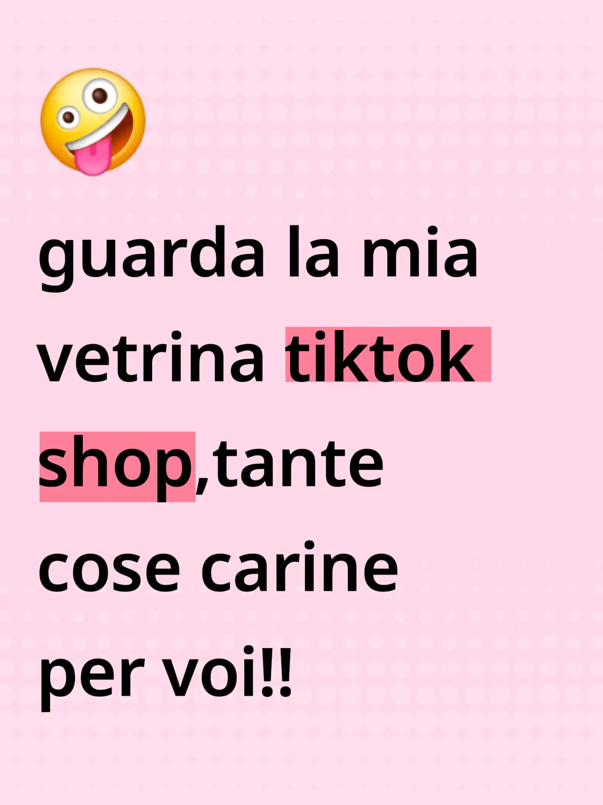 scorri nella mia vetrina tik tok shop tante cose carine per tutti voi,cosa aspetti!!