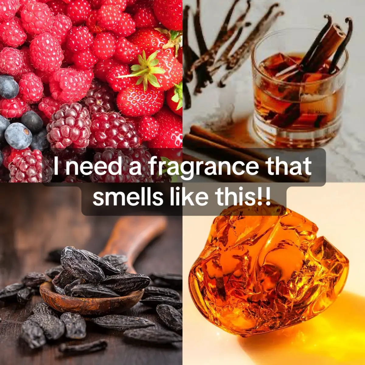 I feel like @Guerlain could bring this to life beautifully. Juicy sweet berries in the opening note hen Tonka bean and amber in the middle notes. Closing it out with vanilla rum and cinnamon blended to perfection. #fragrancetok #colognetiktok #perfumetok 