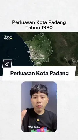 Perluasan Kota Padang Tahun 1980 Video lengkap perluasan kota-kota di Sumatera Barat ada di YouTube : Iskandar Geo