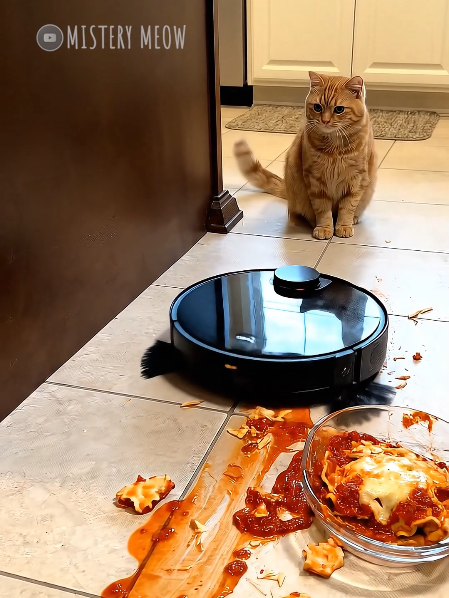 Does the vacuum cleaner work well?funny cute animal cat video #cat #catcomedy #funnycat #catvideo 