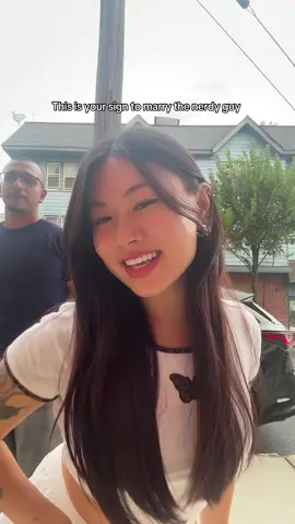 This is the hack ladies, get you a nerdy guy #nerdy #asian 
