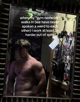 It’s an unspoken beef at this point #gym #gymnemesis #fyp #bodybuilding 