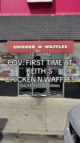 Keith's Chicken N Waffles in Daly City #seasoning #friedchicken #waffles #pov #yeezy 