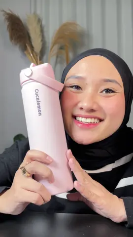 Wajib punya sih buat sekolah #cuculemon #tumbler #botolminum #fyp #botolminumstainless 