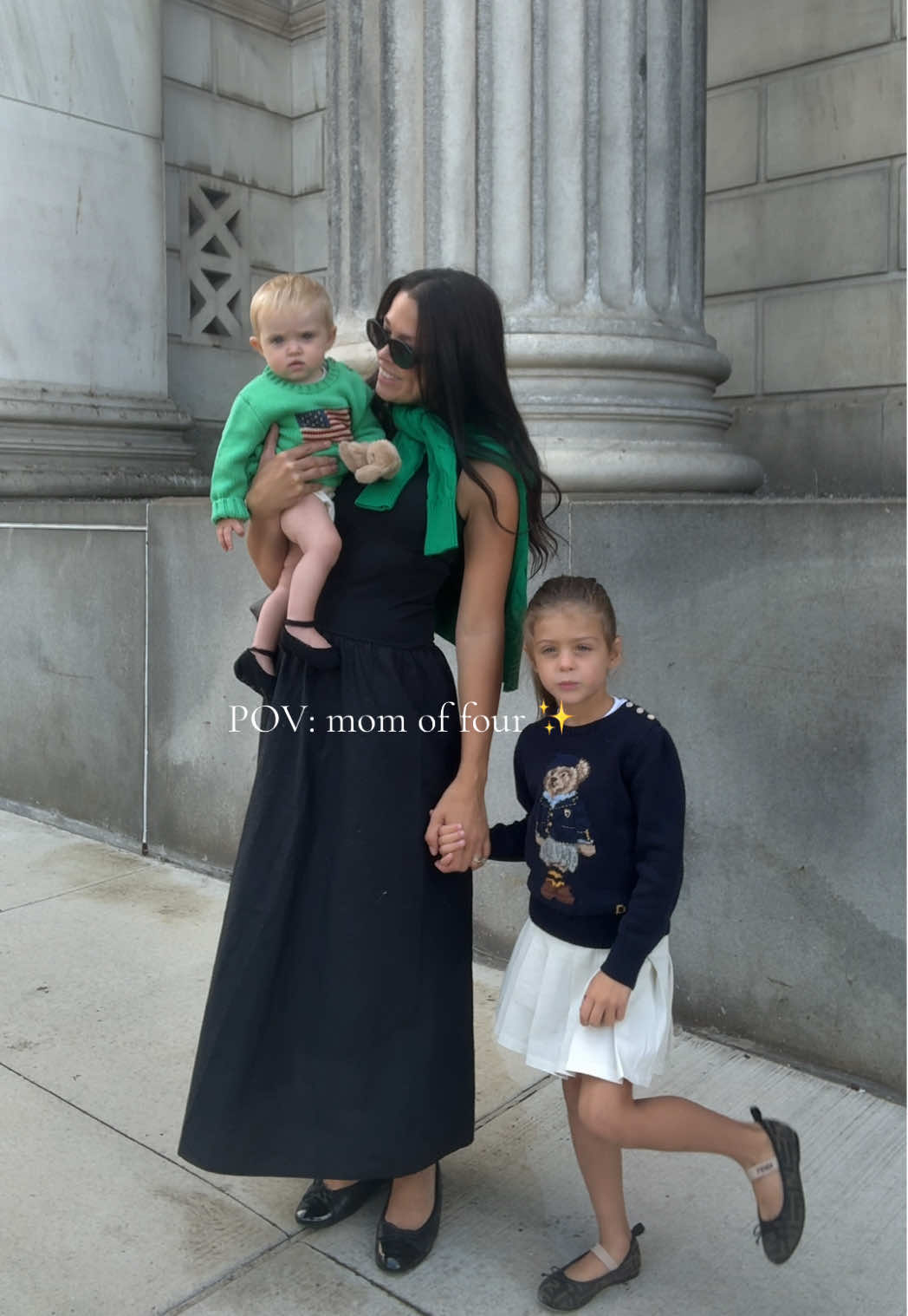 Pop of color: GREEN  #momlife #MomsofTikTok #ralphlaurenaesthetic #ralphlaurenmom #kidsfashion 