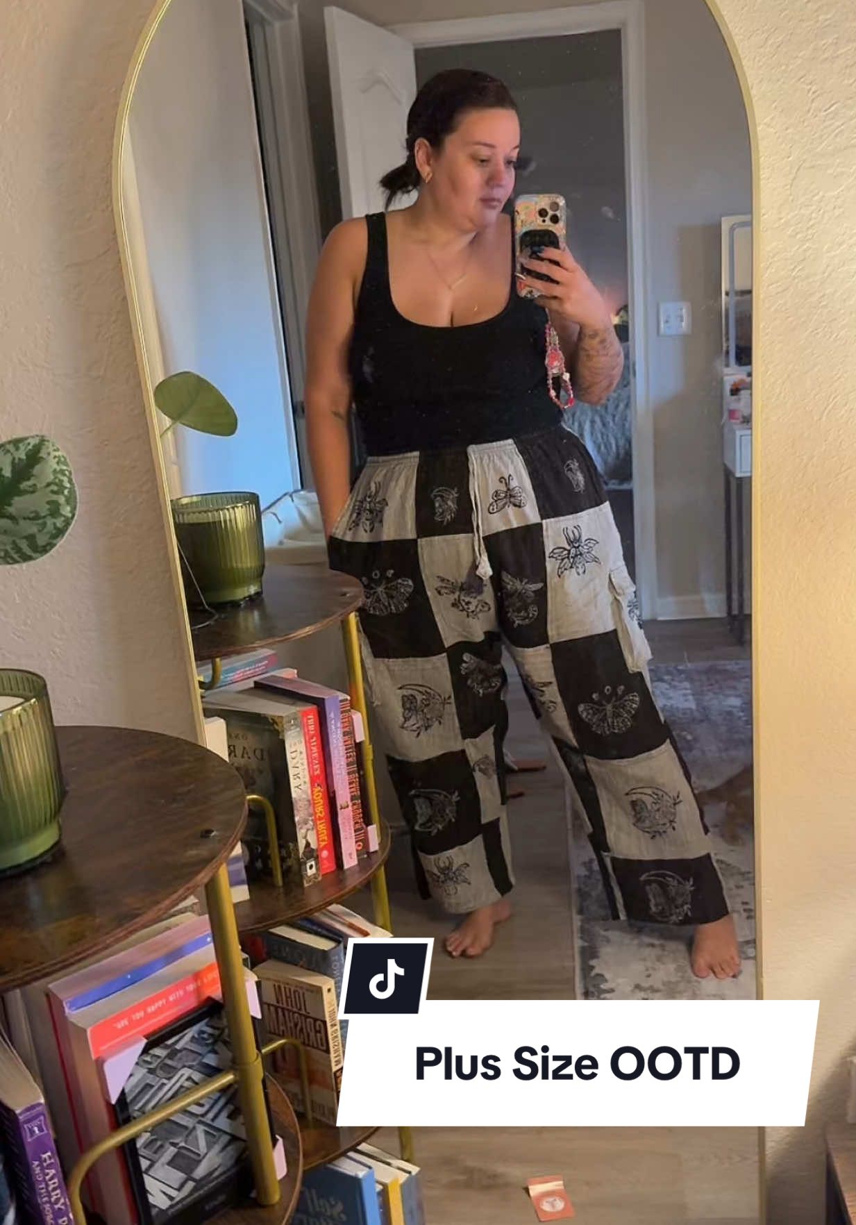 Ok! I wore them ALL day! I love them 🖤 They are so breathable even in this Florida heat! Super cute. Highly recommend! #plussize #plussizeclothing #plussizeoutfits #plussizetiktok #plussizeootd 
