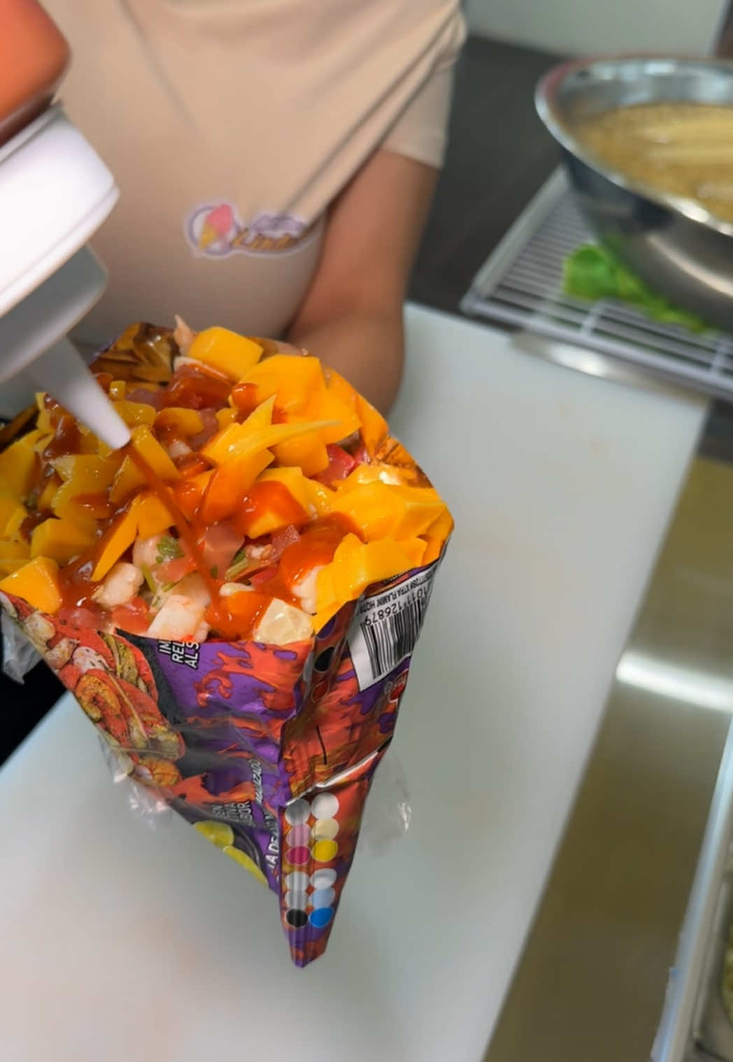 Wendy’s go-to snack 😍✨ Fresh, bold, and packed with flavor—who’s hungry? 🌶🥭