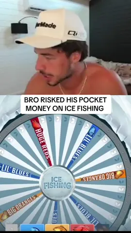 He risked his life saving to make him millionaire #icefishing #kickstreaming #streaming 