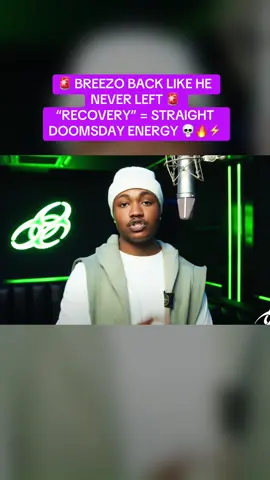 Breezo snaps on “Recovery” | DOOMSDAY freestyle power move. Made with Clipchamp. #DoomsdayFreestyle #RapClips #FreestyleRap #HipHop #Rap
