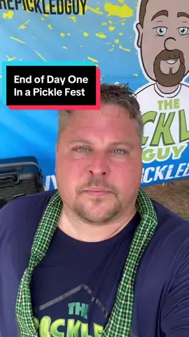 End of Day One of the @In A Pickle Festival.  See ya tomorrow!  #picklereview #picklefestival #pickleeating