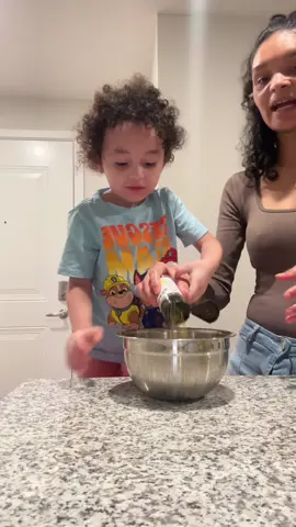 He had so much fun doing this! lol but I gotta work on my patience still 🤣🥹