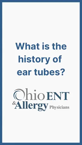Did you know one of the most important studies on ear tubes came from our own group? In 1981, Dr. Don Gephart, an ENT from our very own team, led a landmark study proving that ear tubes significantly reduce the number of ear infections in children. While we weren’t yet called Ohio ENT & Allergy Physicians, we’ve carried that legacy of innovation and compassionate care ever since. From infants to seniors, we’re here to help with all your ear, nose, and throat needs. #OhioENTandAllergyPhysicians #EarTubes #ENTCare #LegacyOfCare #PediatricENT #HearingHealth #ColumbusENT #AllAgesWelcome