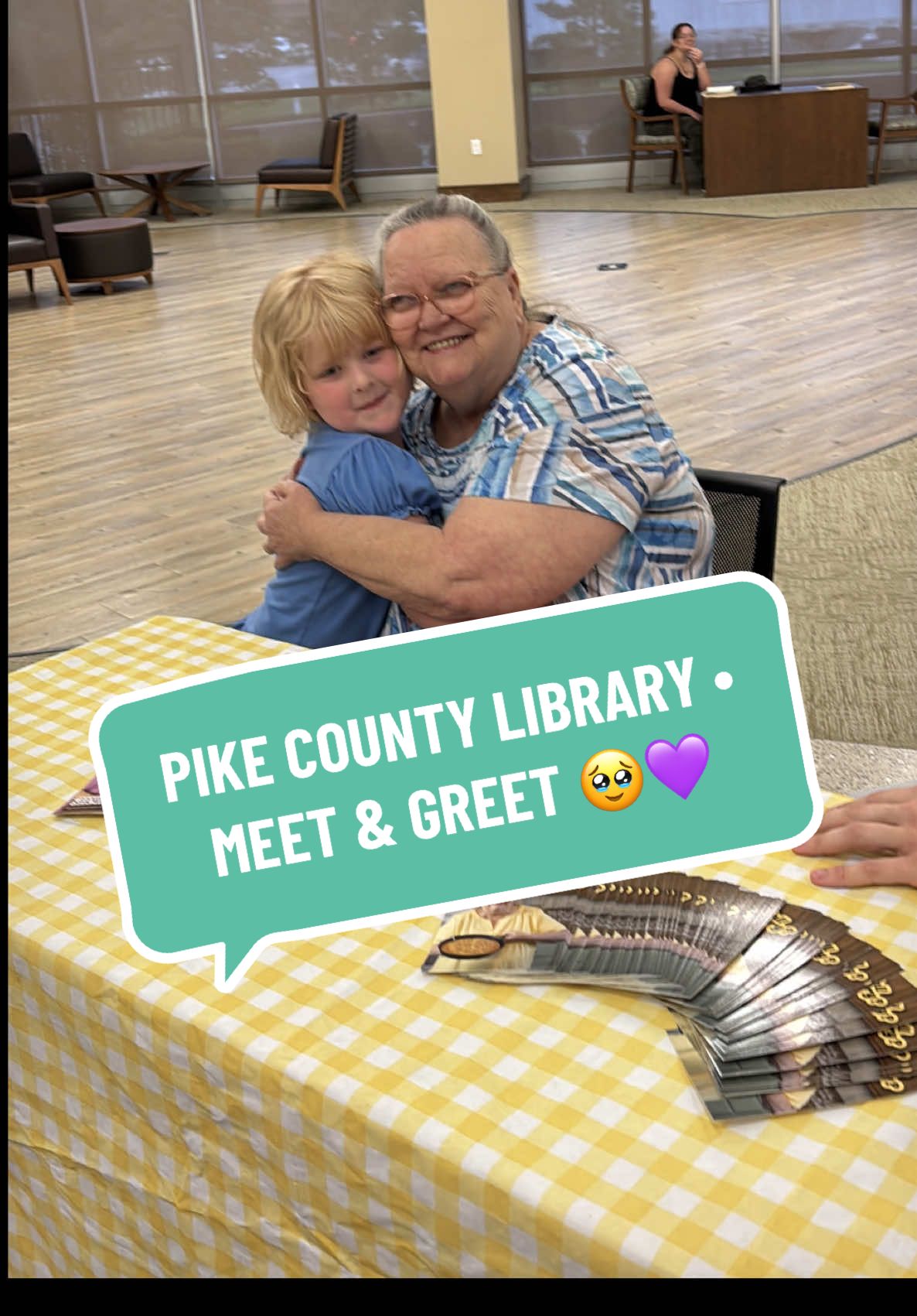 Never in a million years did I think I’d be doing a meet & greet… signing autographs, taking pictures, and hearing so many of your stories. But today in my hometown, I did just that and my heart is still so full. 🥹💜 Over 100 of you came out to the Pike County Library. We hugged, laughed, cried, and shared memories I’ll carry with me forever. So many of you told me how you’ve made my recipes at home, and the little ones talking about cooking just melted my heart. 🍳✨ These moments mean more to me than you’ll ever know. Thank you for showing up and supporting me in ways I never dreamed possible. I can’t wait for the next one… where should Mamaw go next? Cookbook coming soon… 👀 (we are working on it)  @Ethan Miller 💕  #MamawGailCooks #MamawOnTour #GRANfans #MeetAndGreet #mamawgail 