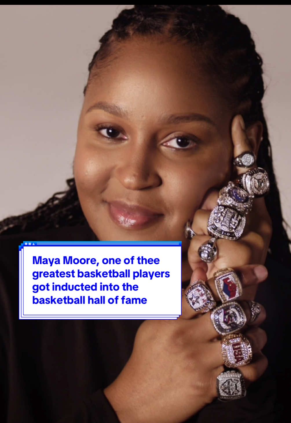 Maya Moore, one of thee greatest basketball players got inducted into the basketball hall of fame #mayamoore #basketballhalloffame #WNBA #foryoupage 