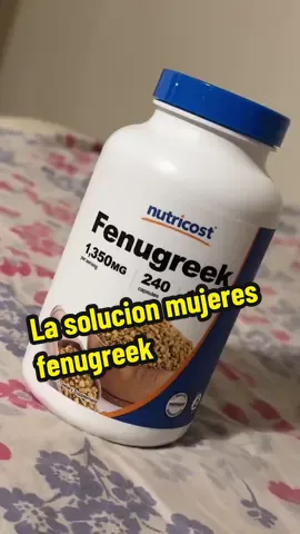 Ya no sufran más, aquí les traigo la solución…#funegreek #fenugreek #suplementos #motivacion #ventastiktok @Nutricost 