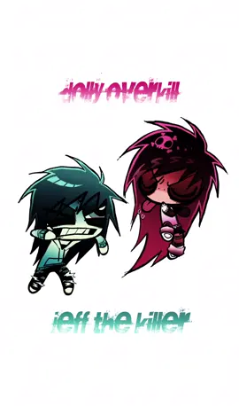 #CREEPYPASTA . .  ˚₊‧꒰ა❤︎໒꒱ ‧₊ finally posting more #dollyoverkill .. featuring her. emo boyfriend #jeffthekiller !! i know dis isnt da best i highkey rushed thru dis overnight lol but i promise im still working on better animations! i think.. this was js supposed to be somewhat filler (again) while i finish up bigger works :3 . . #fanart #illustration 