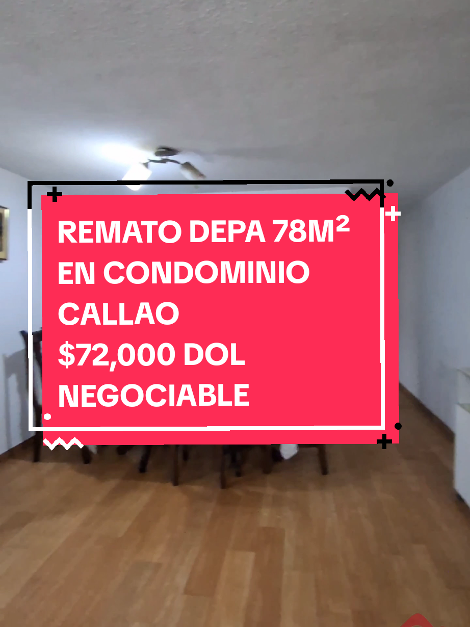 REMATO DEPA EN CONDOMINIO ALAMEDA COLONIAL 2DA ETAPA - CALLAO 🚨 🏠 Condominio cerrado, frente a Plaza Vea. ✨ 78 m² distribuidos en: 🛏️ 3 dormitorios (principal con baño privado) 🚿 2 baños completos 🍽️ Sala–comedor amplia 🧺 Lavandería + cocina funcional 🌳 Áreas comunes: club house, jardines, juegos infantiles y ascensor. ✅ Documentación en regla ✅ Zona segura y estratégica 💰 Precio de ocasión: US$ 72,000 (NEGOCIABLE) 📞 Contáctanos y agenda tu visita: 927.575.271 #propiedades #departamento #familia #callao #lima 