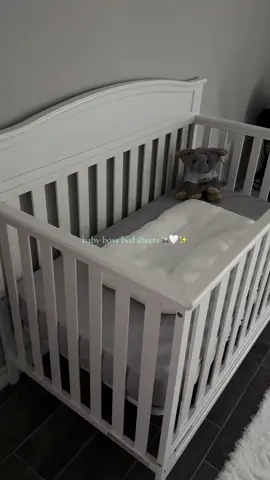 i luv his nursery🥹🥹#baby #boymom #bed #nursery 