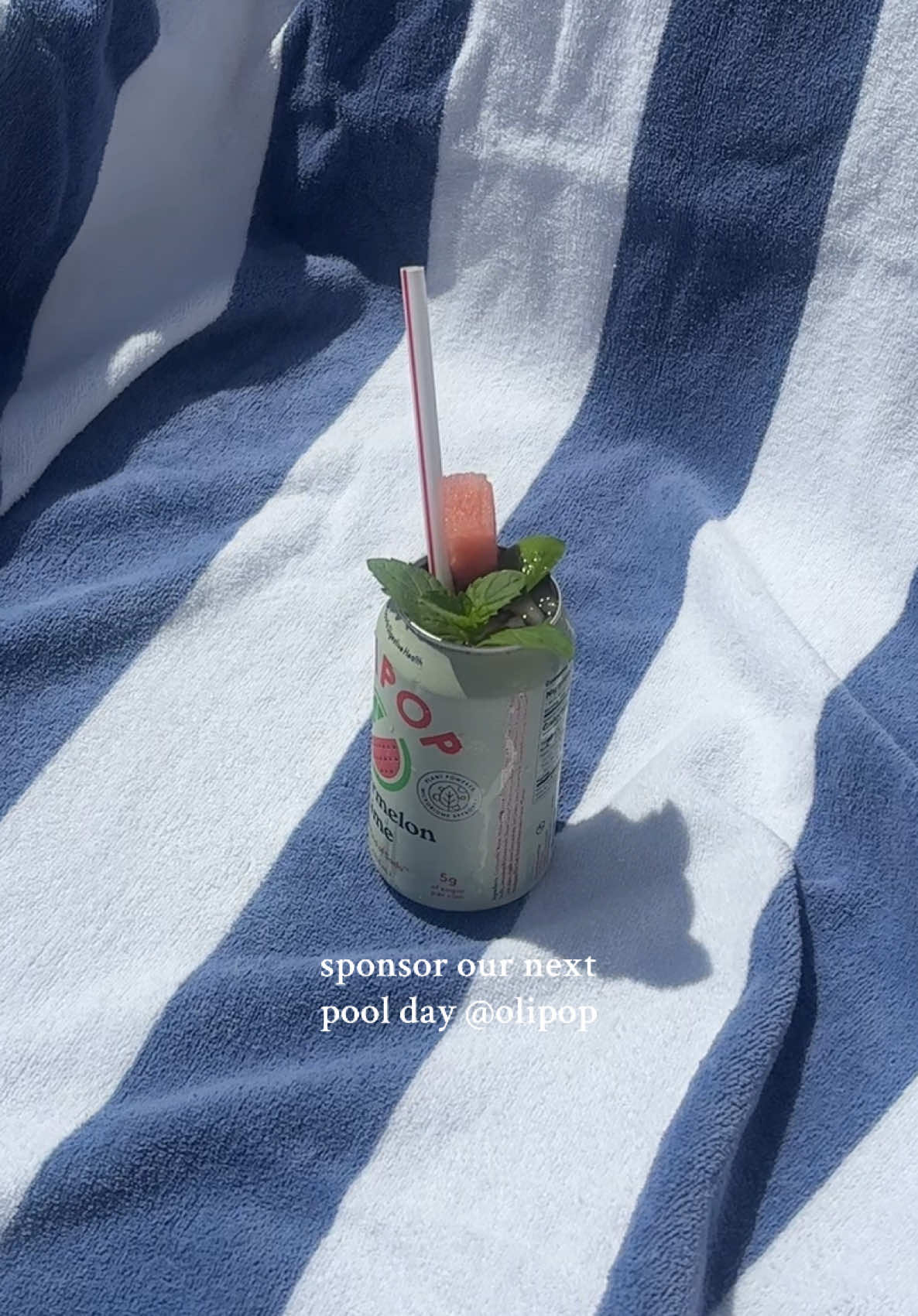 Watermelon tequila olipop 🍉 @OLIPOP 