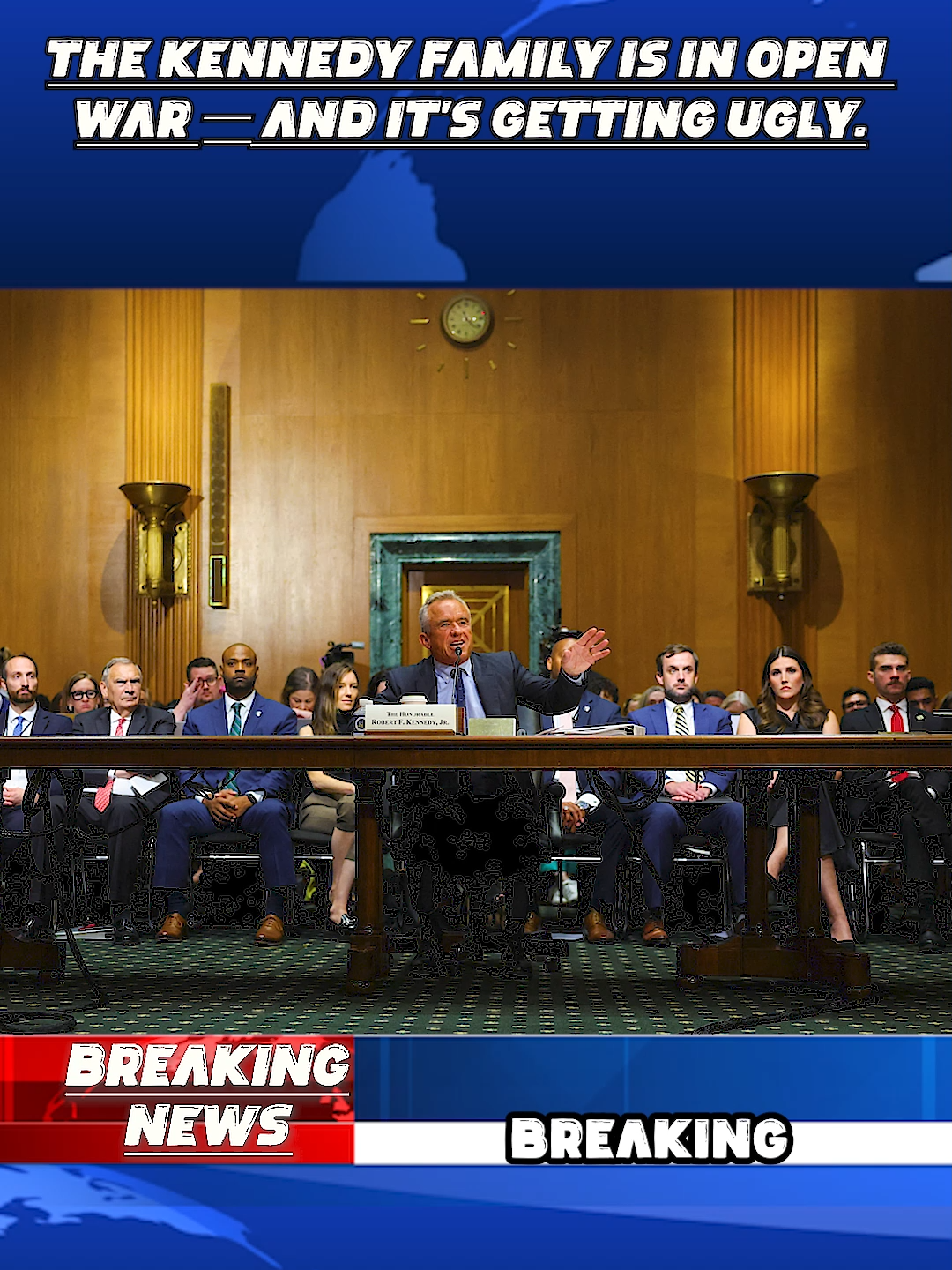 BREAKING NEWS: The Kennedy family is in open war — and it’s getting ugly. #new #news #newtiktok #newstiktok #breakingnews #today #usa #us