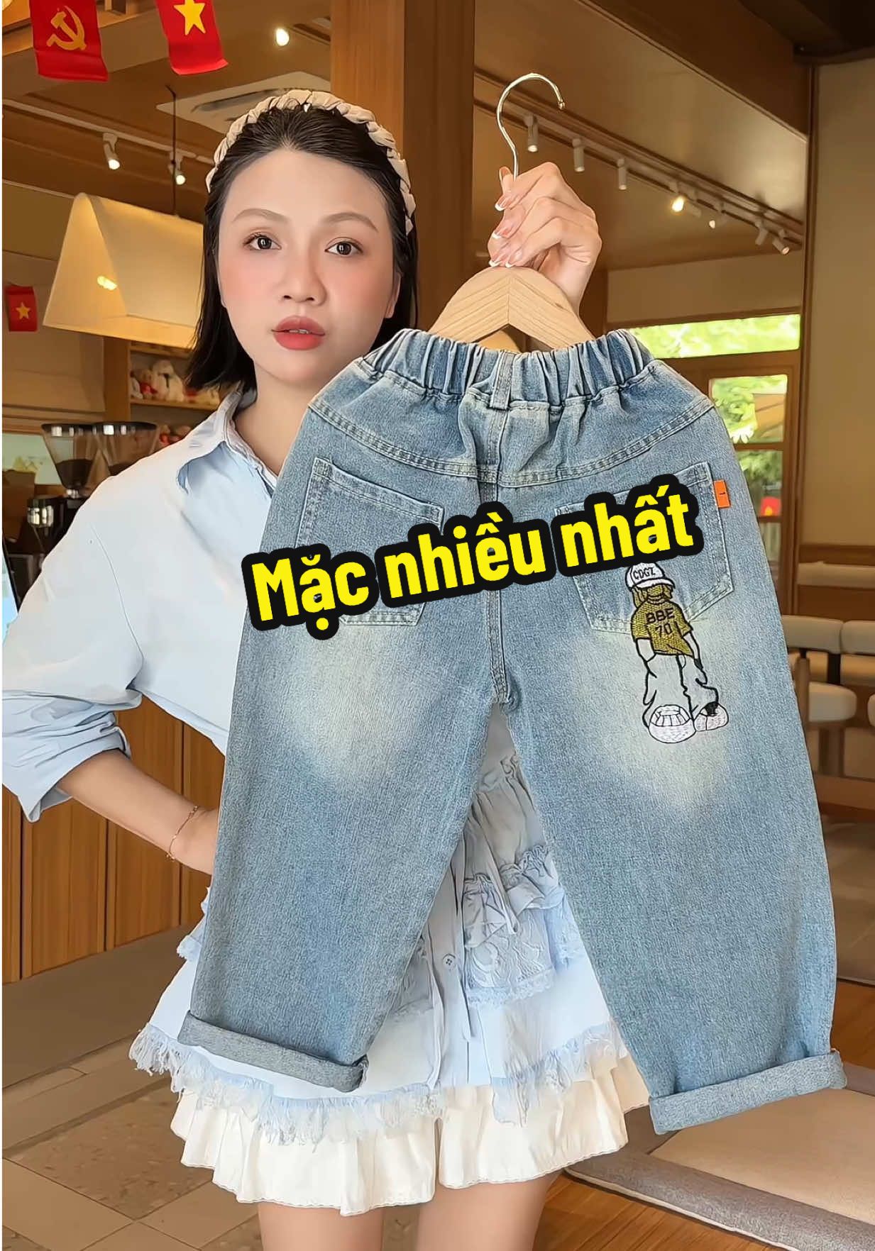 Quần đẹp mềm giá rẻ #megiangcogu #quandaichobe #quanaotreem #quanchobe #quanjeannam 