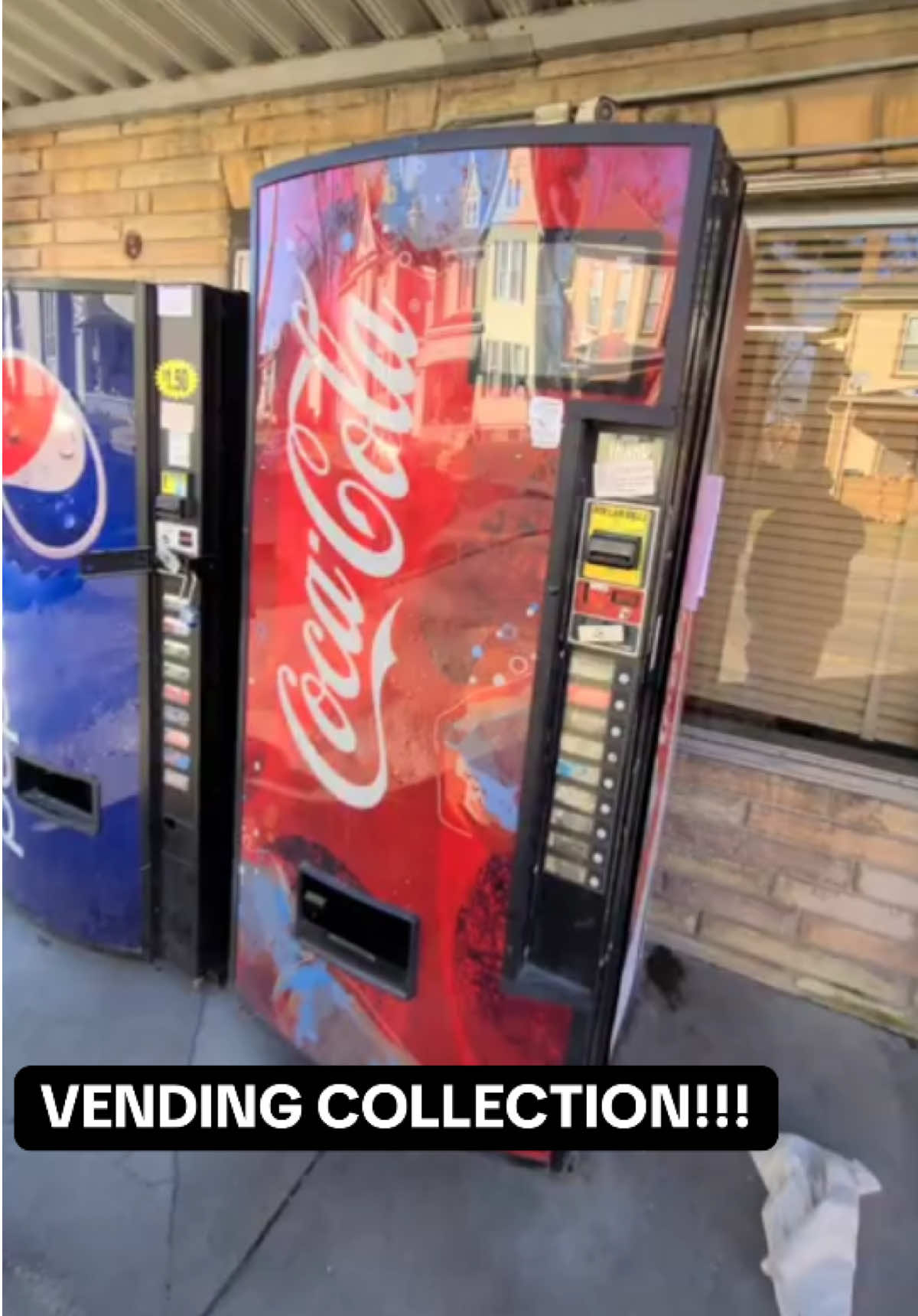 Check Out This Vending Collection!!! #coke #Pepsi #vending #money #fyp #foryou #foryoupage 