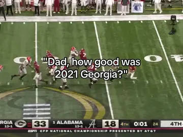 Held every team to 18 or less except for one #fyp #football #CollegeFootball #georgia #alabama 