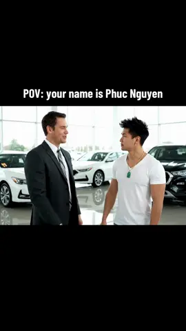 POV your name is Phuc Nguyen at a car dealership #vietnamese #vietnam #ai #vietcomedy #grabdriver  Why buy a car when there’s a Grab driver always waiting for you? 