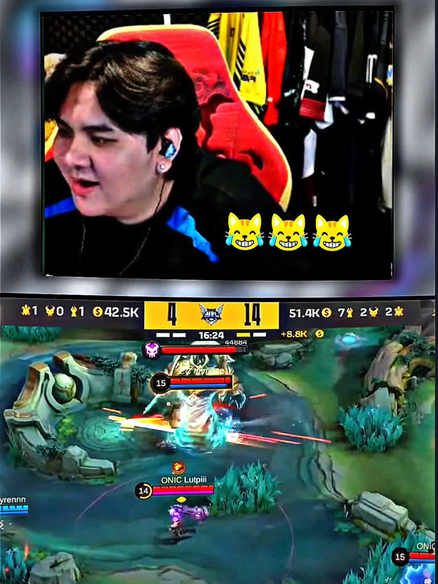 agak kena nih si laron😹 #btrluke #liquidaeron #mplindonesia #MLBBNEXT2025 #SeasonsEndGiveaway 