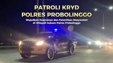 Malam Minggu, personel Polres Probolinggo hadir di tengah masyarakat melalui Patroli KRYD. ✅ Mencegah potensi gangguan keamanan ✅ Memberikan rasa aman & nyaman ✅ Menjaga kondusifitas wilayah hukum Polres Probolinggo selalu hadir untuk masyarakat.  @divisihumaspolri  @humaspoldajatim  #PolresProbolinggo #PolriUntukIndonesia #patrolimalam  #patrolikryd 