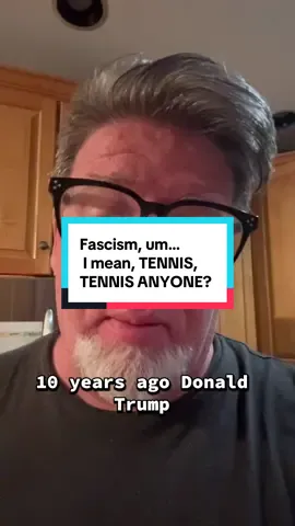 Fascism anyone?! #USOpen #tennis #maga #resist 