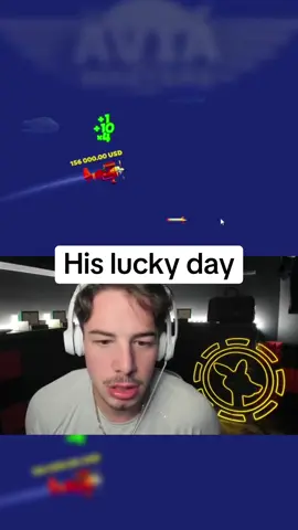 His lucky day #aviamasters #planegame #kickstreaming #games 
