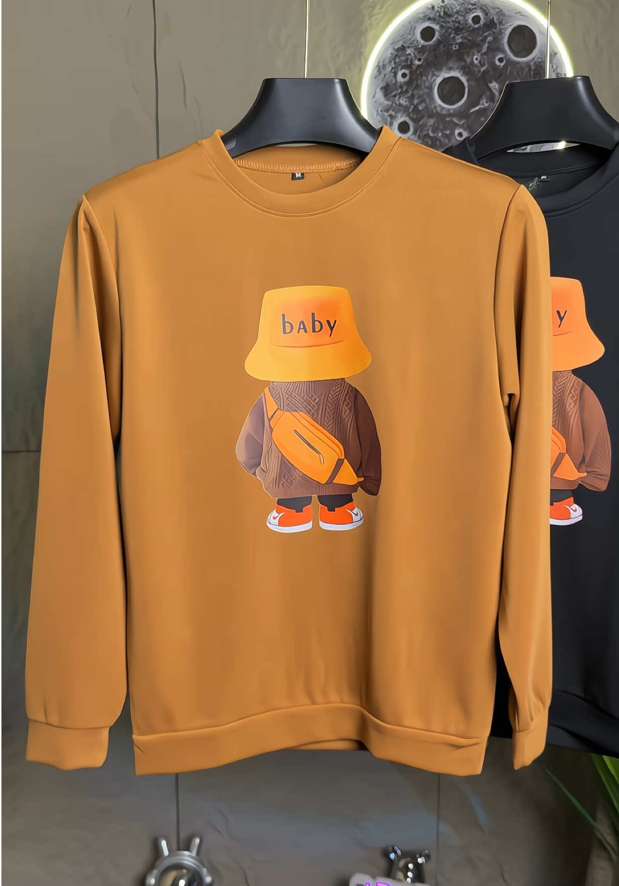 Áo Thun Dài Tay Hình Baby Form Dáng W Dễ Phối Đồ Co Dãn Thoải mái Nam Menswear Cổ Tròn Unisex Ong Nhung Shirt#aothun #aothundaitay #aothudong #thoitrang #viralvideo 